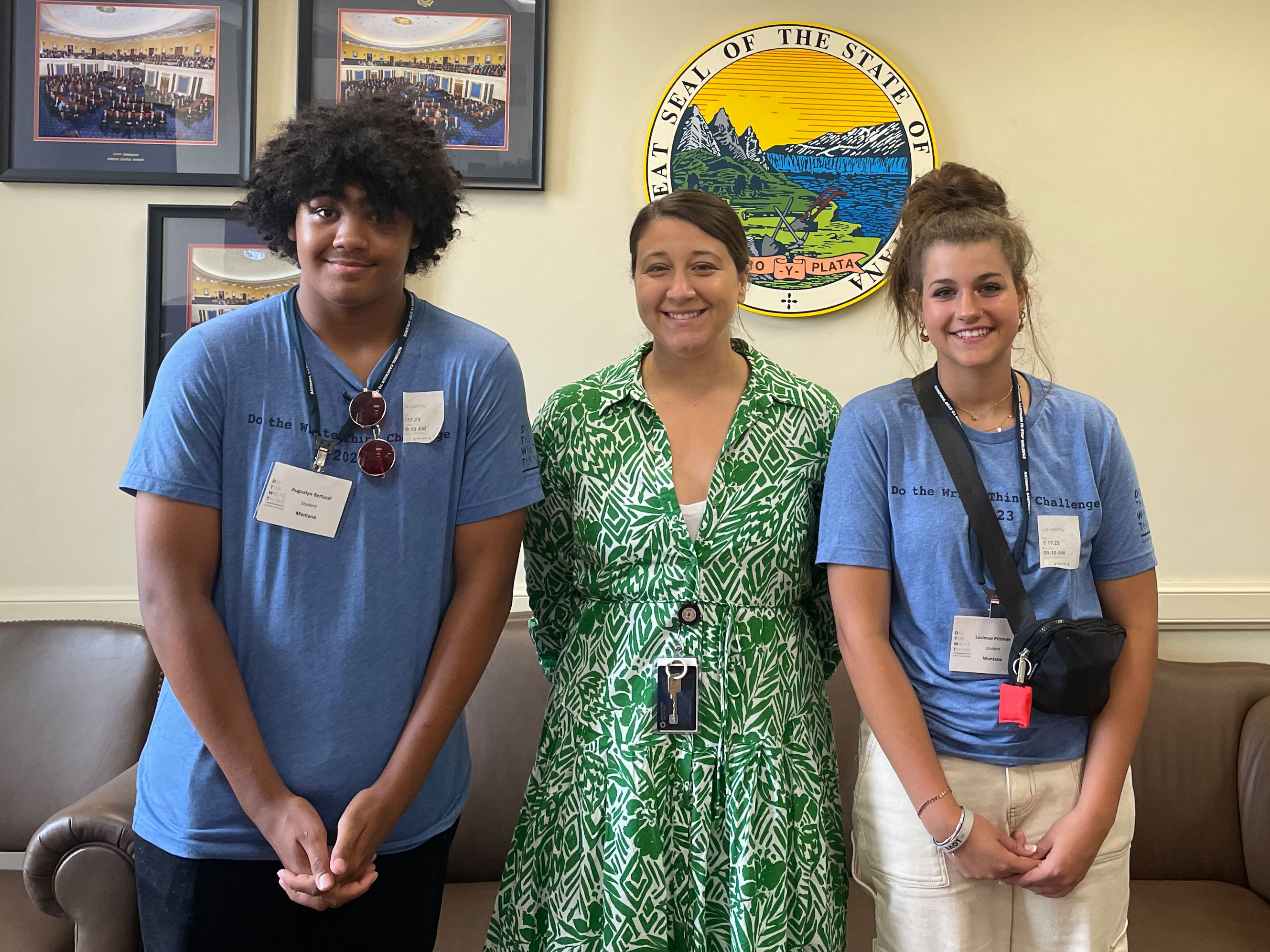 2023 Do the Write Thing National Ambassadors